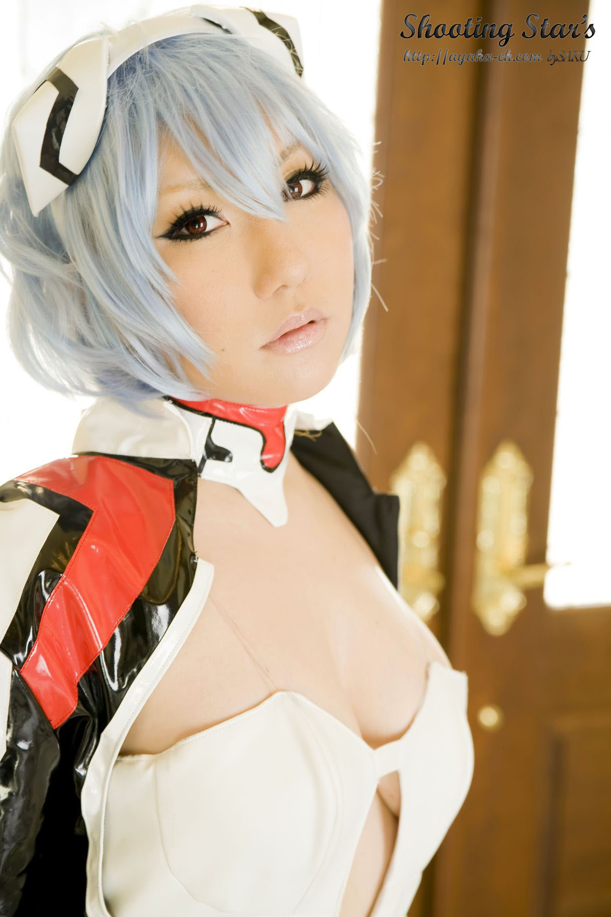[Cosplay]  Evangelion - Big Tits Rei Ayanami 2